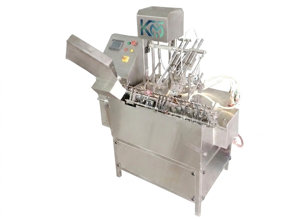Ampoule Filling & Sealing Machine manufacturer — Kailash Machine Tools Ahmedabad
