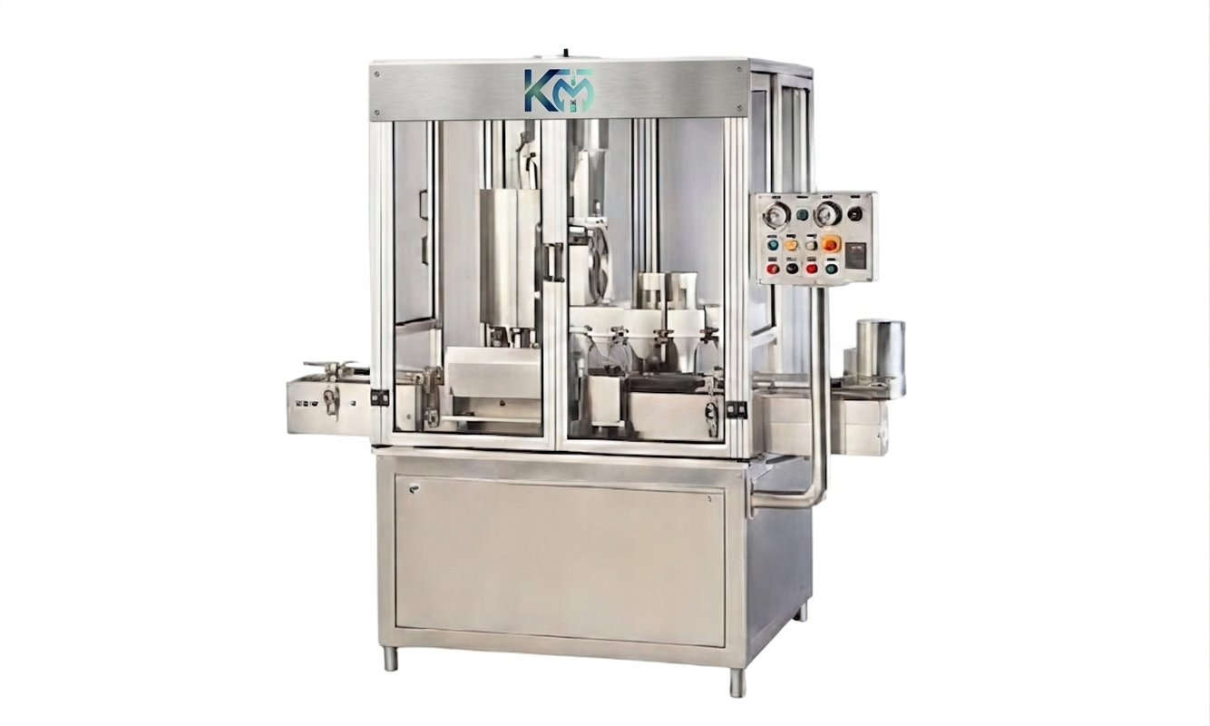 Dry Syrup Powder Filling Machine manufacturer — Kailash Machine Tools Ahmedabad