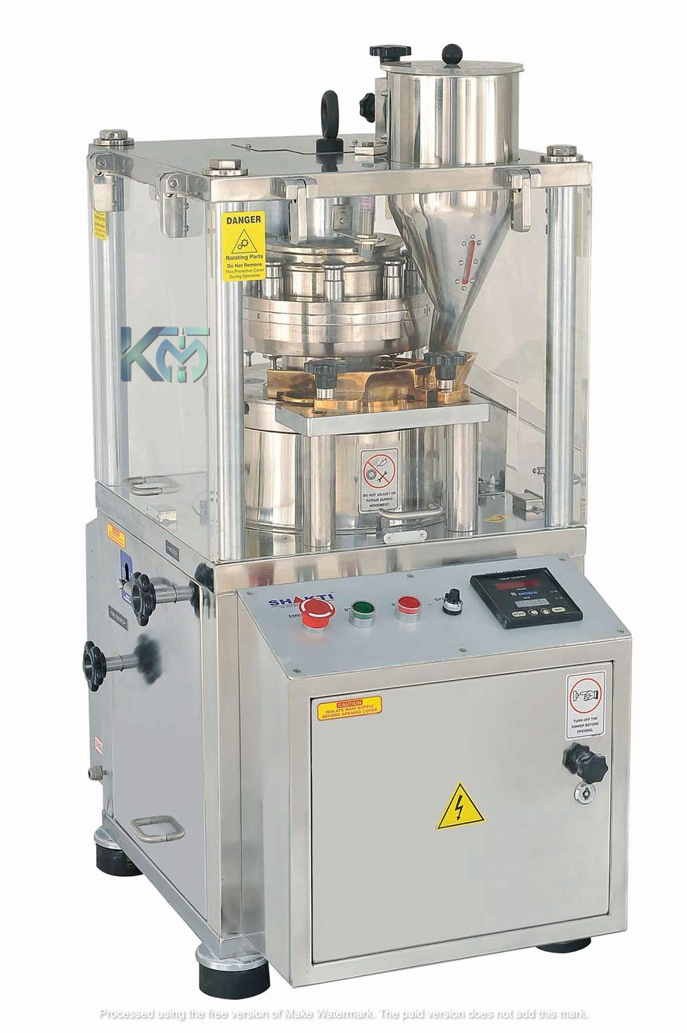 Single Rotary Mini Tablet Press manufacturer — Kailash Machine Tools Ahmedabad