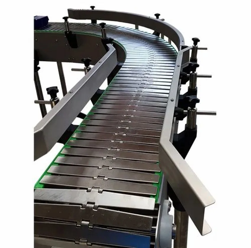 Stainless-Steel Slat Conveyor manufacturer — Kailash Machine Tools Ahmedabad